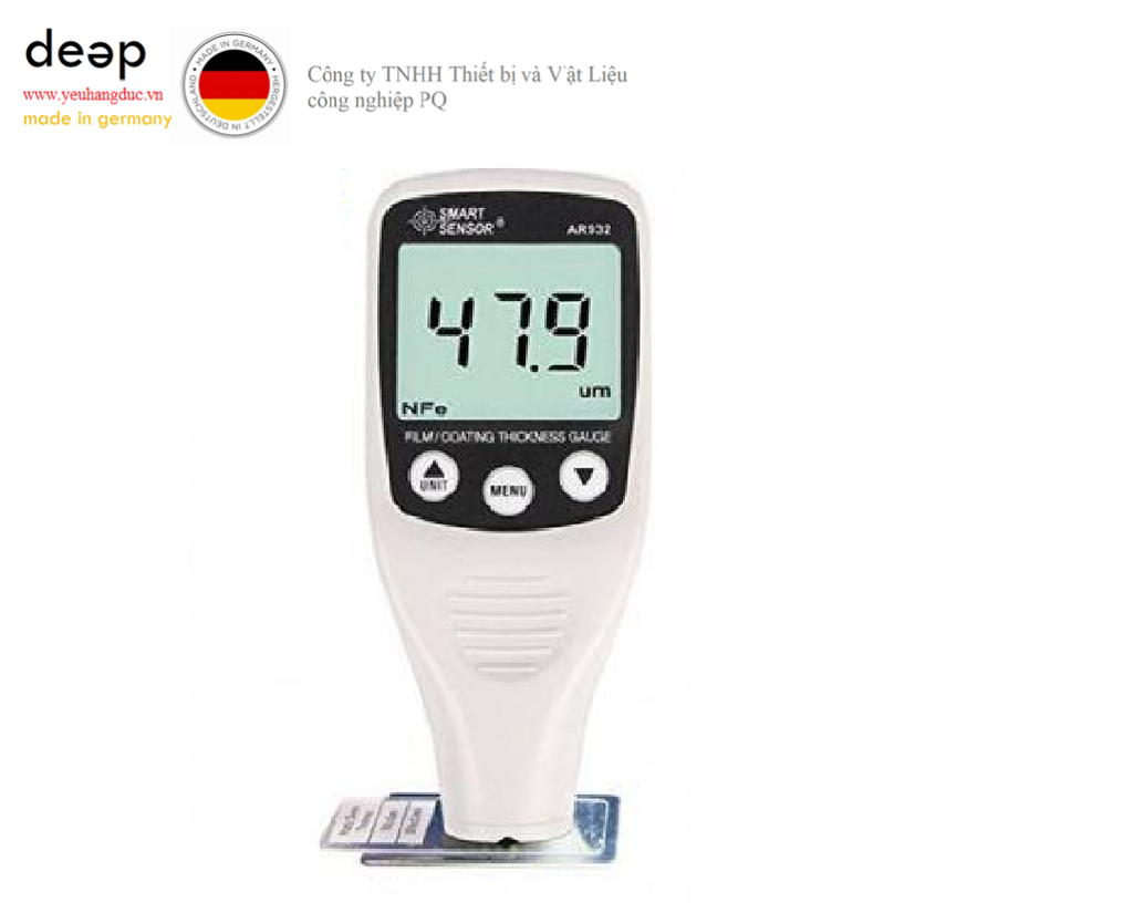 Máy đo độ dày lớp phủ SMARTSENSOR AR932 (từ tính và không từ tính) DEEP52 https://yeuhangduc.vn/