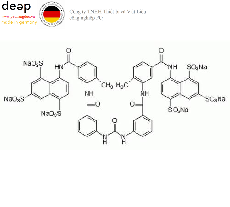 Hóa chất Suramin, Sodium Salt Merck 574625-50MG (C₅₁H₃₄N₆O₂₃S₆ . 6Na, ống nhựa 50mg) DEEP52 https://yeuhangduc.vn/