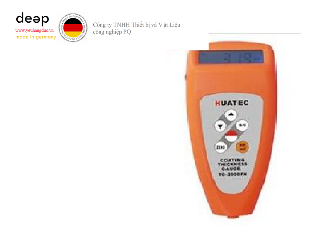 Máy đo độ dày lớp phủ Huatec TG-2000FN ( 0-2000um, không dẫn điện, không từ tính) DEEP52 https://yeuhangduc.vn/