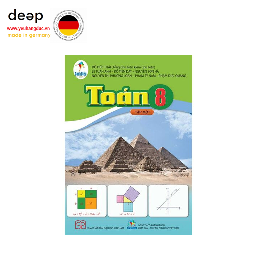 Sách Giáo Khoa Toán Lớp 8 Tập 1 - Bộ Cánh Diều Deep51 www.yeuhangduc.vn sẵn sàng cho bạn