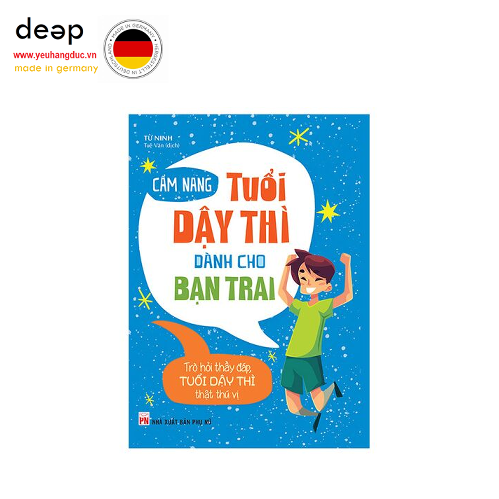 Cẩm Nang Tuổi Dậy Thì Dành Cho Bạn Trai Deep51 www.yeuhangduc.vn sẵn sàng cho bạn
