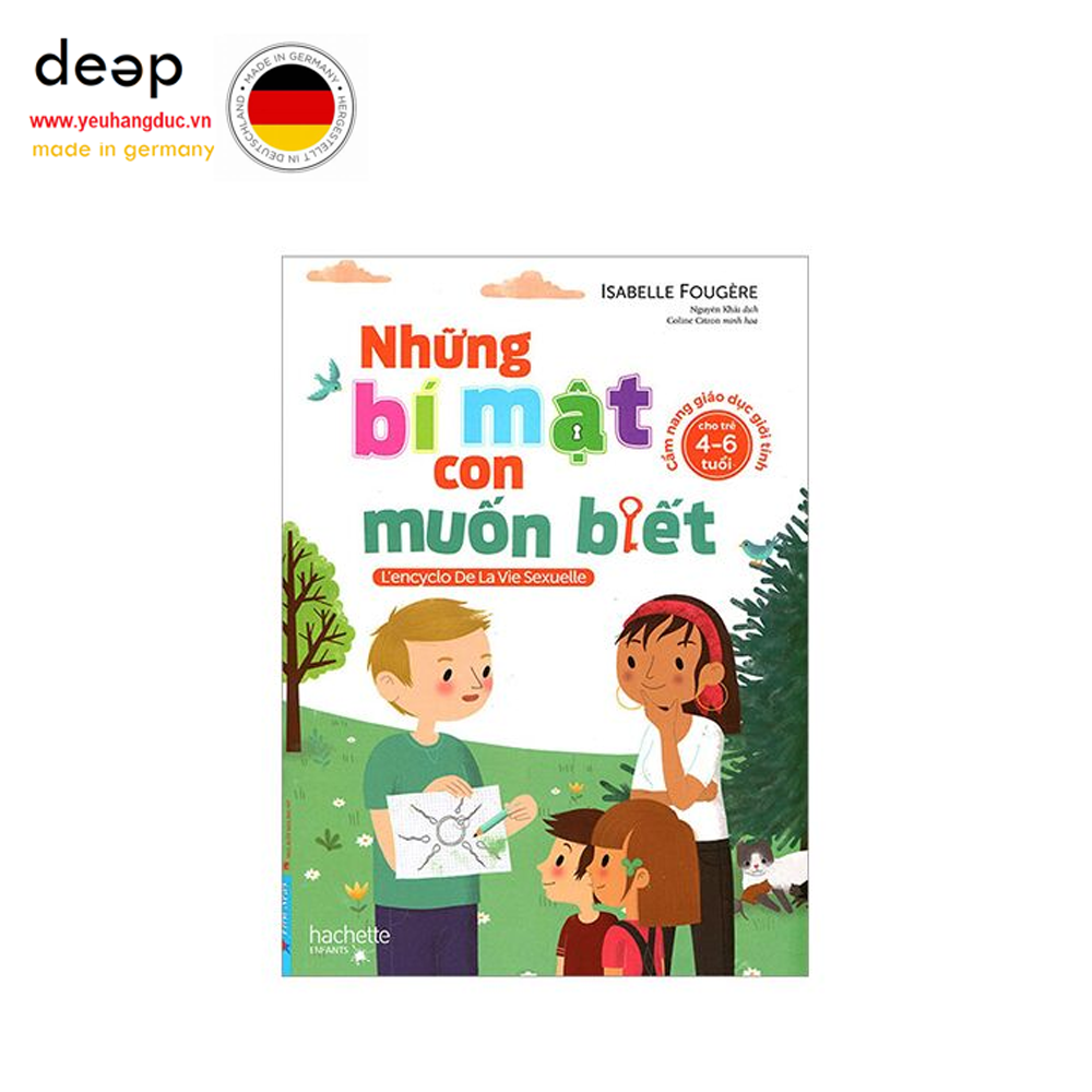 Những Bí mật Con Muốn Biết - Cẩm Nang Giáo Dục Giới Tính Cho Trẻ 4-6 Tuổi Deep51 www.yeuhangduc.vn sẵn sàng cho bạn