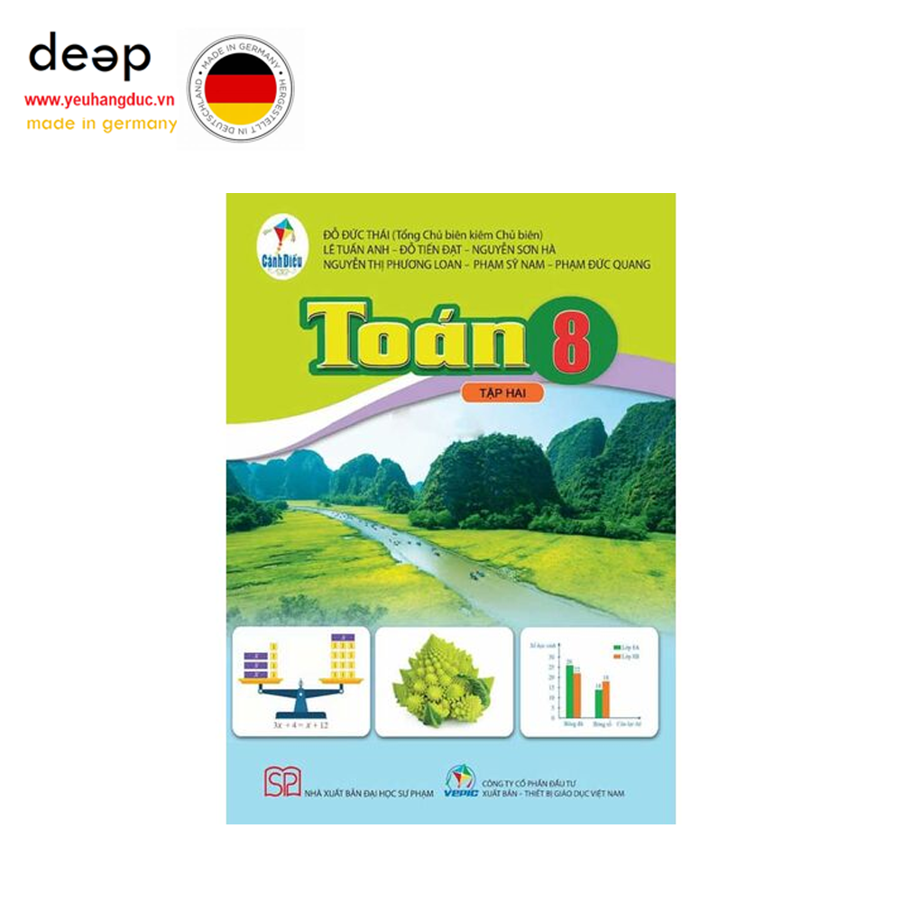 Sách Giáo Khoa Toán Lớp 8 Tập 2 - Bộ Cánh Diều Deep51 www.yeuhangduc.vn sẵn sàng cho bạn