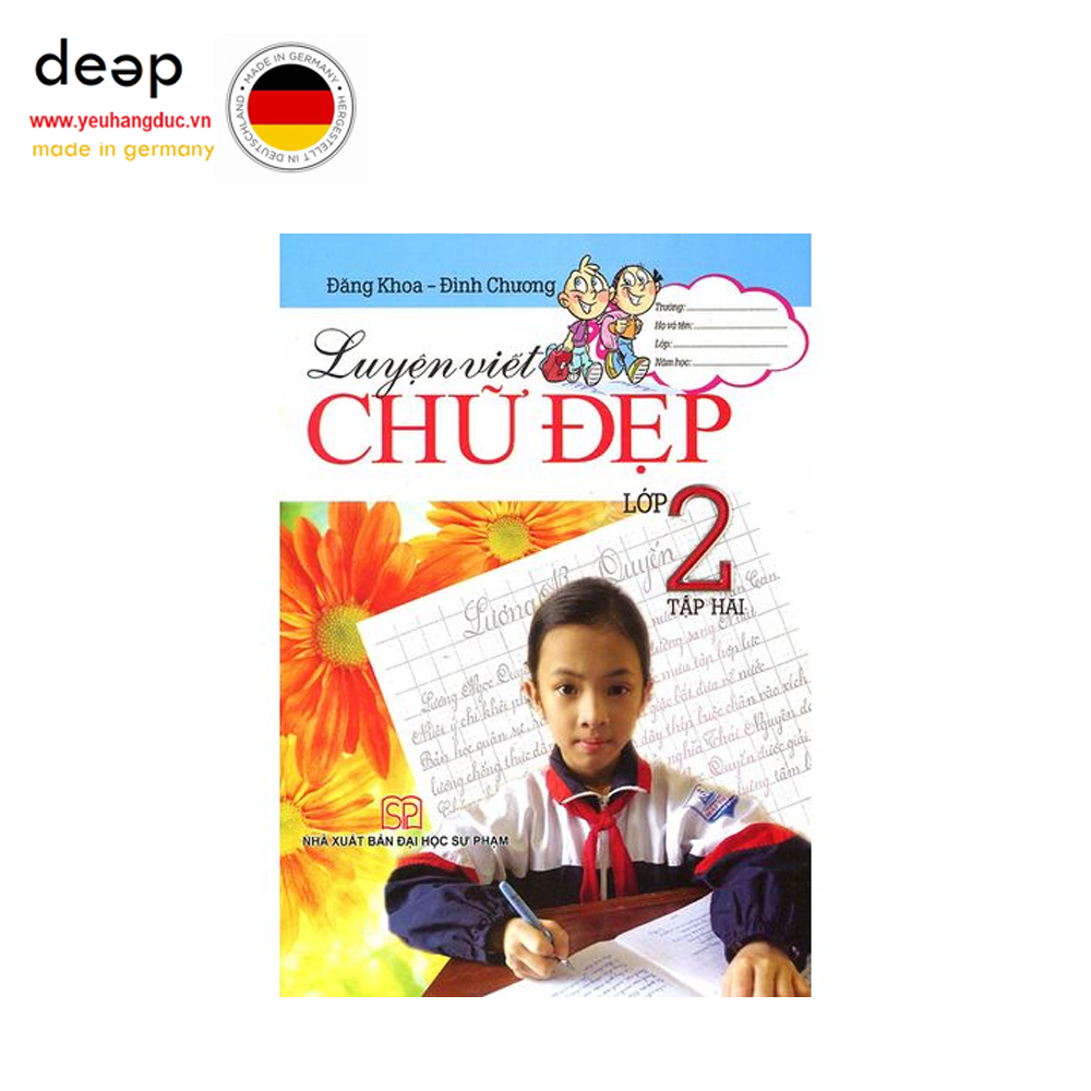 Luyện Viết Chữ Đẹp Lớp 2 - Tập 2 Deep51 www.yeuhangduc.vn sẵn sàng cho bạn