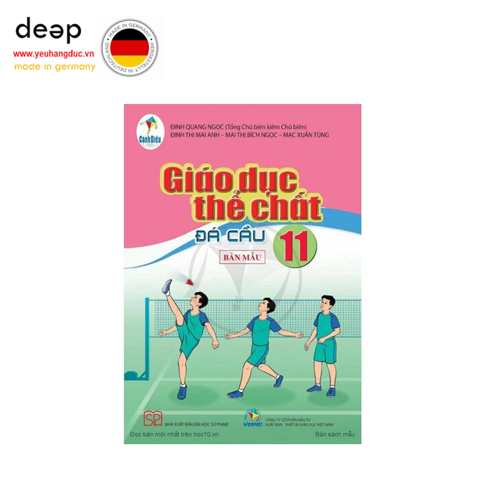 Sách Giáo Khoa Giáo Dục Thể Chất Lớp 11 - Đá Cầu - Bộ Cánh Diều Deep51 www.yeuhangduc.vn sẵn sàng cho bạn