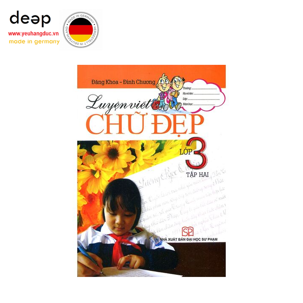 Luyện Viết Chữ Đẹp Lớp 3 - Tập 2 Deep51 www.yeuhangduc.vn sẵn sàng cho bạn