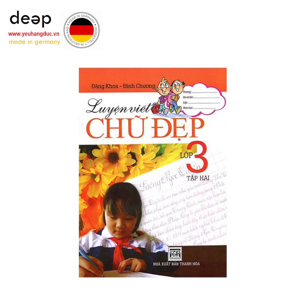 Luyện Viết Chữ Đẹp Lớp 3 - Tập 2 Deep51 www.yeuhangduc.vn sẵn sàng cho bạn