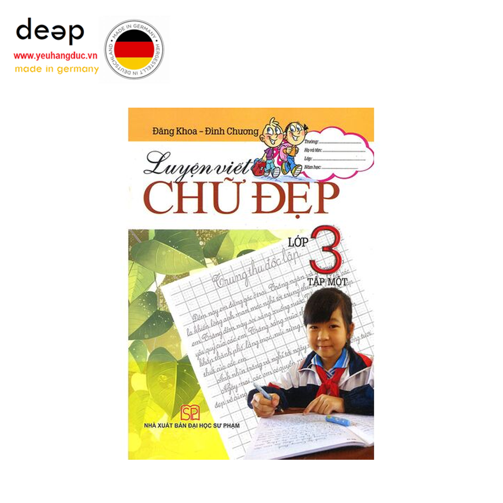 Luyện Viết Chữ Đẹp Lớp 3 - Tập 1 Deep51 www.yeuhangduc.vn sẵn sàng cho bạn