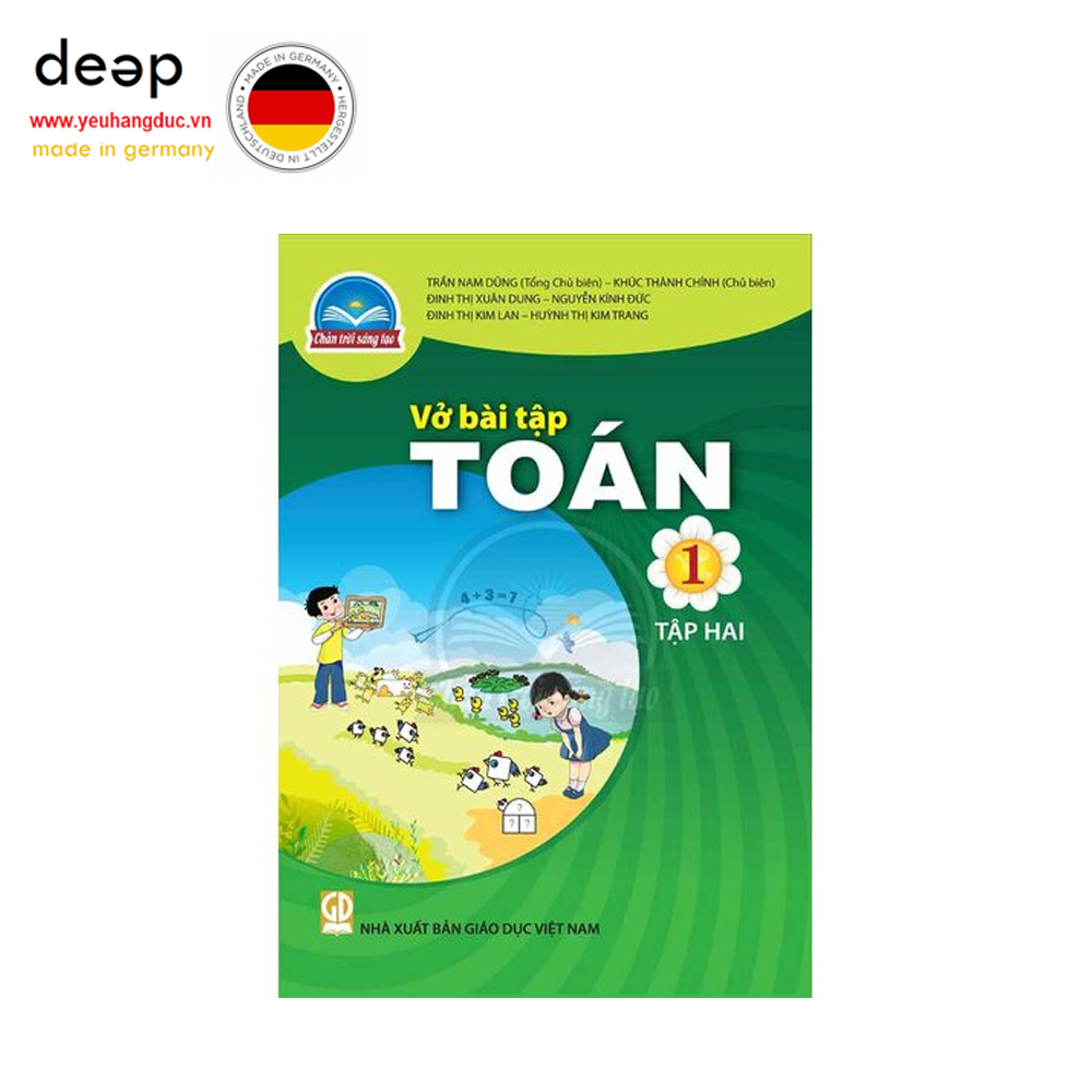 Vở Bài Tập Toán Lớp 1 Tập 2 - Bộ Chân Trời Sáng Tạo Deep51 www.yeuhangduc.vn sẵn sàng cho bạn
