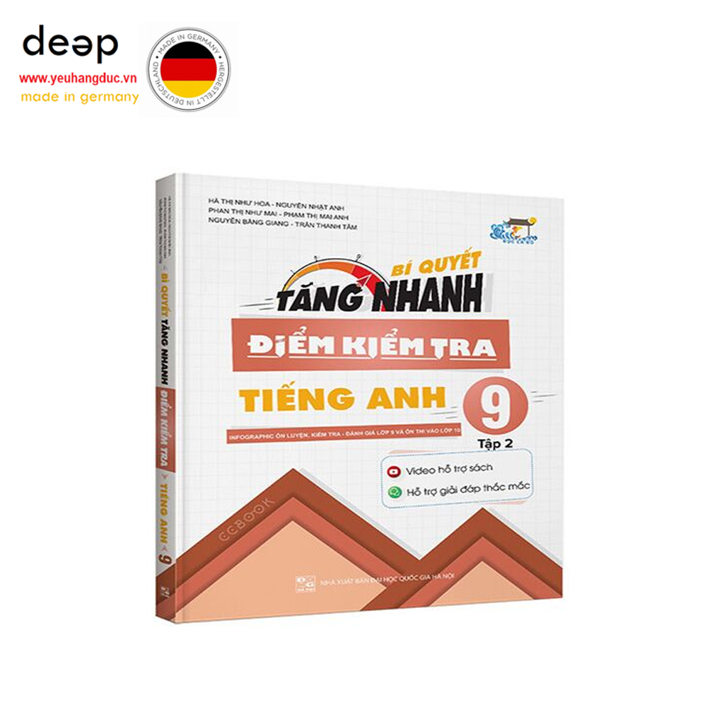 Bí Quyết Tăng Nhanh Điểm Kiểm Tra Tiếng Anh Lớp 9 - Tập 2 Deep51 www.yeuhangduc.vn sẵn sàng cho bạn