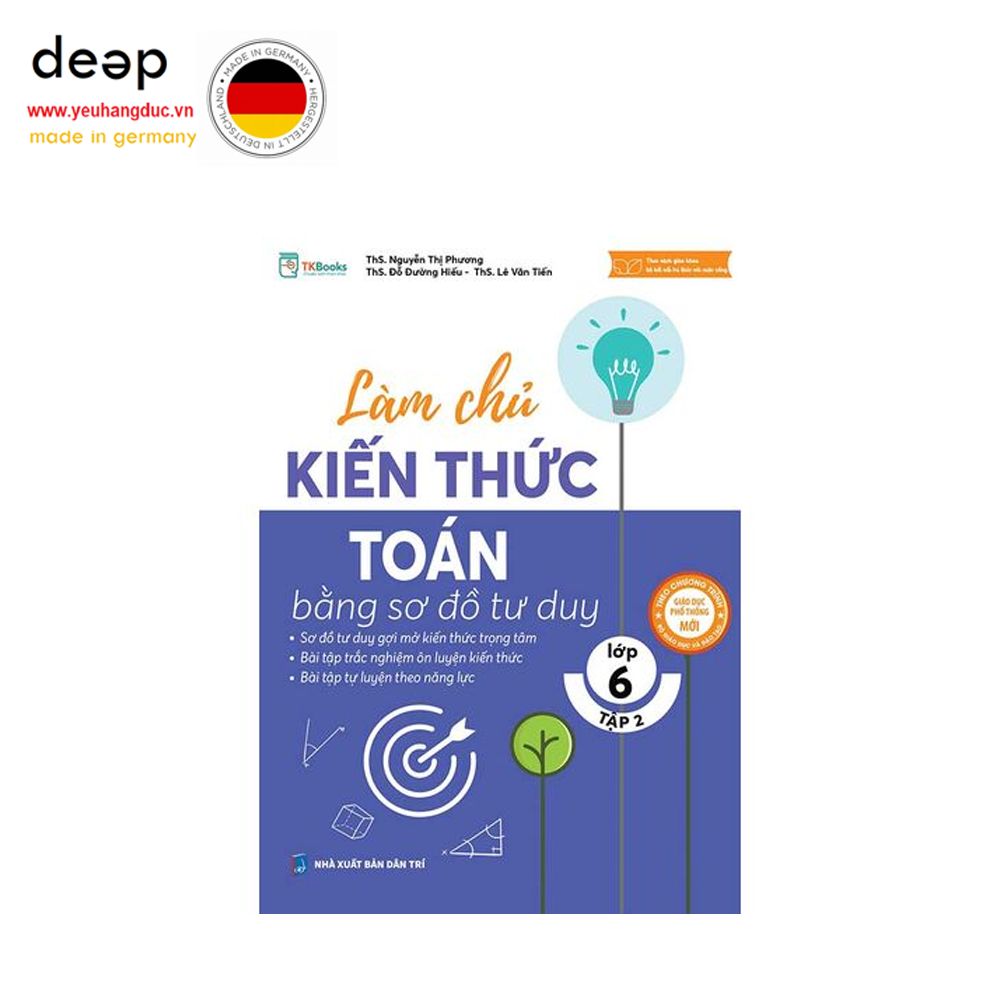 Làm Chủ Kiến Thức Toán Lớp 6 Bằng Sơ Đồ Tư Duy - Tập 2 Deep51 www.yeuhangduc.vn sẵn sàng cho bạn