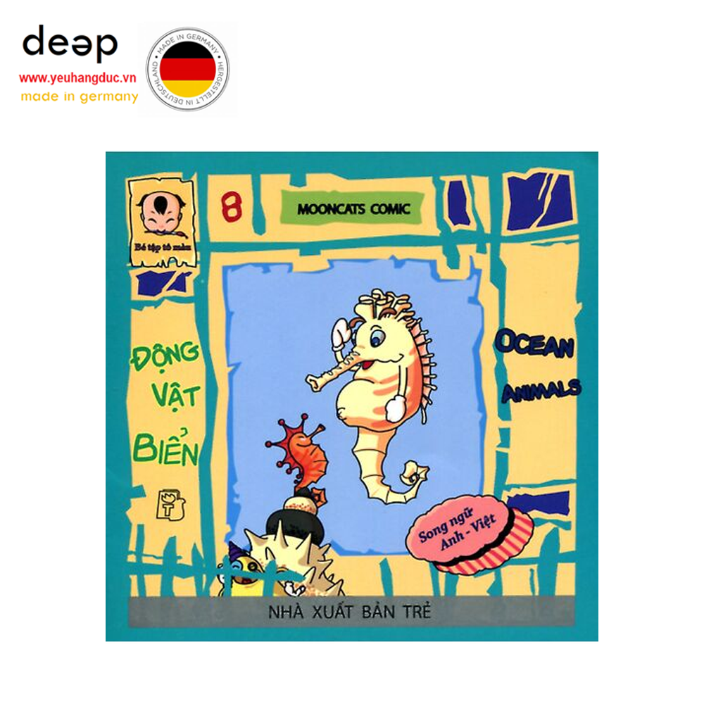 Bé Tập Tô Màu - Động Vật Biển (Tập 8) Deep51 www.yeuhangduc.vn sẵn sàng cho bạn