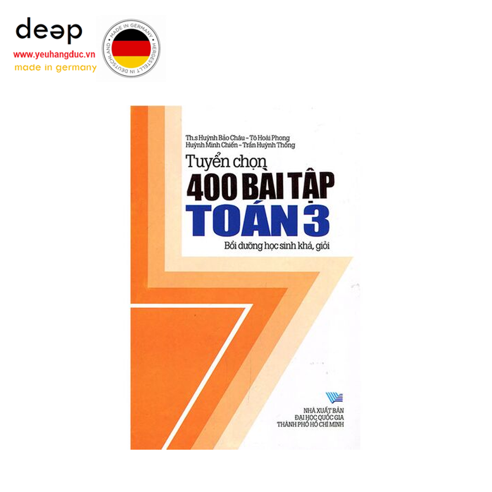 Tuyển Chọn 400 Bài Tập Toán Lớp 3 Deep51 www.yeuhangduc.vn sẵn sàng cho bạn
