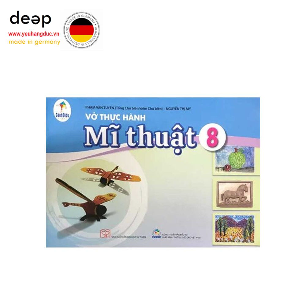 Vở Thực Hành Mĩ Thuật Lớp 8 - Bộ Cánh Diều Deep51 www.yeuhangduc.vn sẵn sàng cho bạn