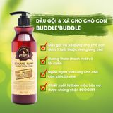  Dầu gội và xả cho chó Budle'Budle | 100% thiên nhiên | Da sạch khoẻ | Lông bóng mượt | Giảm rụng, xơ rối 