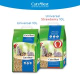  Cát vệ sinh cho thú cưng Cat's Best Universal | Dùng được cho mèo và thú nhỏ | Không vón cục | Không bụi | Xả được trong toilet 