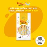  Xốt thịt thật cho mèo Chupa Creamy | 100% thịt thật | Grain Free | Tốt cho tim mạch và trí não | Nhiều vị 