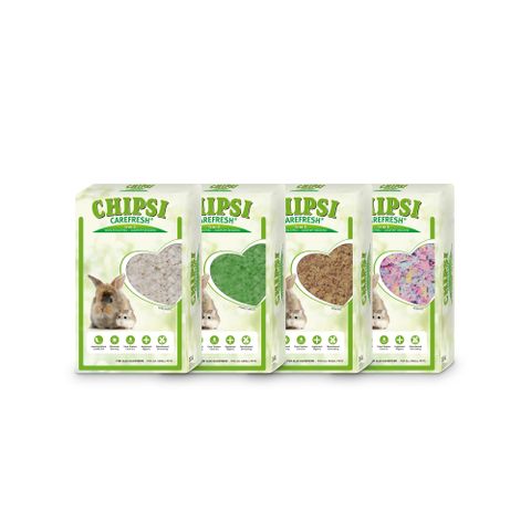  Lót chuồng giấy cho thú nhỏ Carefresh Confetti | Siêu thấm hút | Không bụi | Mềm mịn | Phân huỷ sinh học | Nhiều màu sắc 