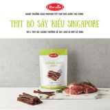  Thịt sấy kiểu Singapore Bowwow | Chứa 95% thịt tươi | Giàu protein | Phục hồi năng lượng | Tăng cường khả năng miễn dịch 