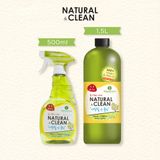  Xịt khử mùi diệt khuẩn Natural Clean | Tiêu diệt 99.9% vi khuẩn | 100% thiên nhiên 