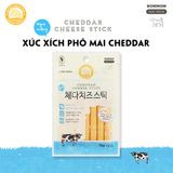  Xúc xích phô mai Bowwow | Giàu canxi, vitamin và khoáng chất | Giúp xương chắc khỏe | Bổ sung dinh dưỡng cho chó mẹ mang thai 