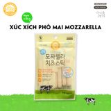  Xúc xích phô mai Bowwow | Giàu canxi, vitamin và khoáng chất | Giúp xương chắc khỏe | Bổ sung dinh dưỡng cho chó mẹ mang thai 