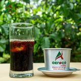  Cà phê bột pha phin AEROCO Blend nguyên chất 100% rang mộc hậu vị ngọt thơm quyến rũ, gói 250g 