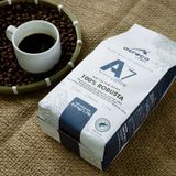  Cà phê AEROCO hạt rang A7 (100% robusta) nguyên chất 100% rang mộc hậu vị ngọt thơm quyến rũ, gói 500g phù hợp pha máy và pha phin 