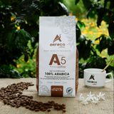  Cà phê AEROCO hạt rang A5 (100% arabica) nguyên chất 100% rang mộc hậu vị ngọt thơm quyến rũ, hộp 500g phù hợp pha máy và pha phin 