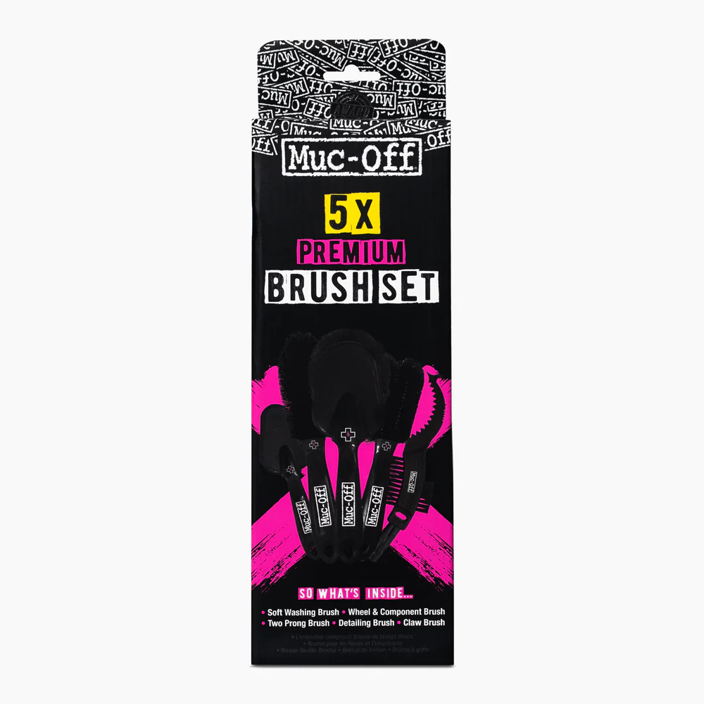 Bộ 5 bàn chải vệ sinh xe 5x Premium Brush Set