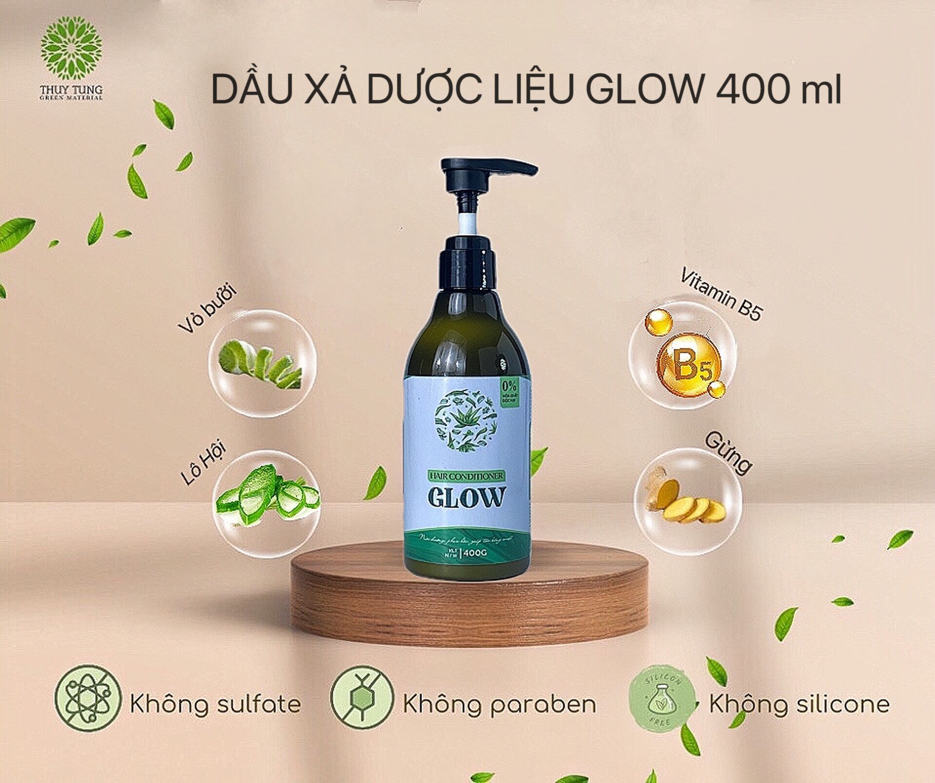 COMBO GỘI (400 Gram) - XẢ (400 Gram) DƯỢC LIỆU GLOW