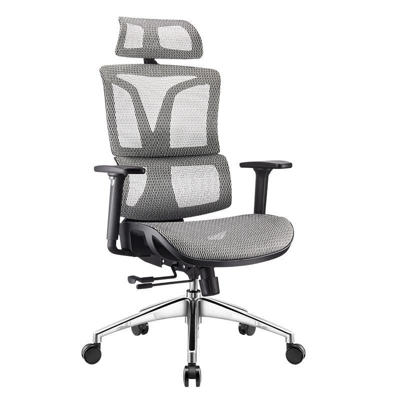  Ghế Công Thái Học Ergonomic 1608 Xám 