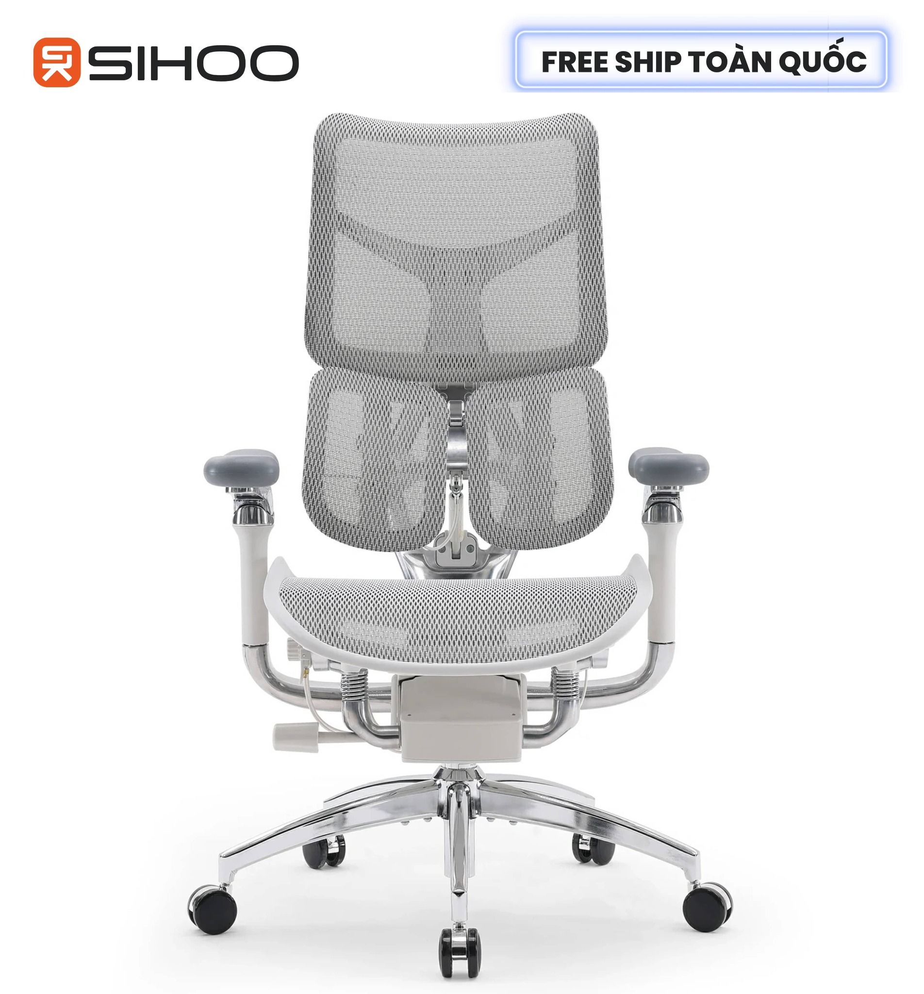  Ghế công thái học Ergonomic Sihoo Doro S300 (Sihoo AU) bản Full Options, mẫu 3.0 mới nhất 2024 