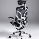  Ghế Công Thái Học Ergonomic GTchair Dvary Butterfly Đen - Xám - Hồng (Tặng Phụ Kiện Mắc Áo) 