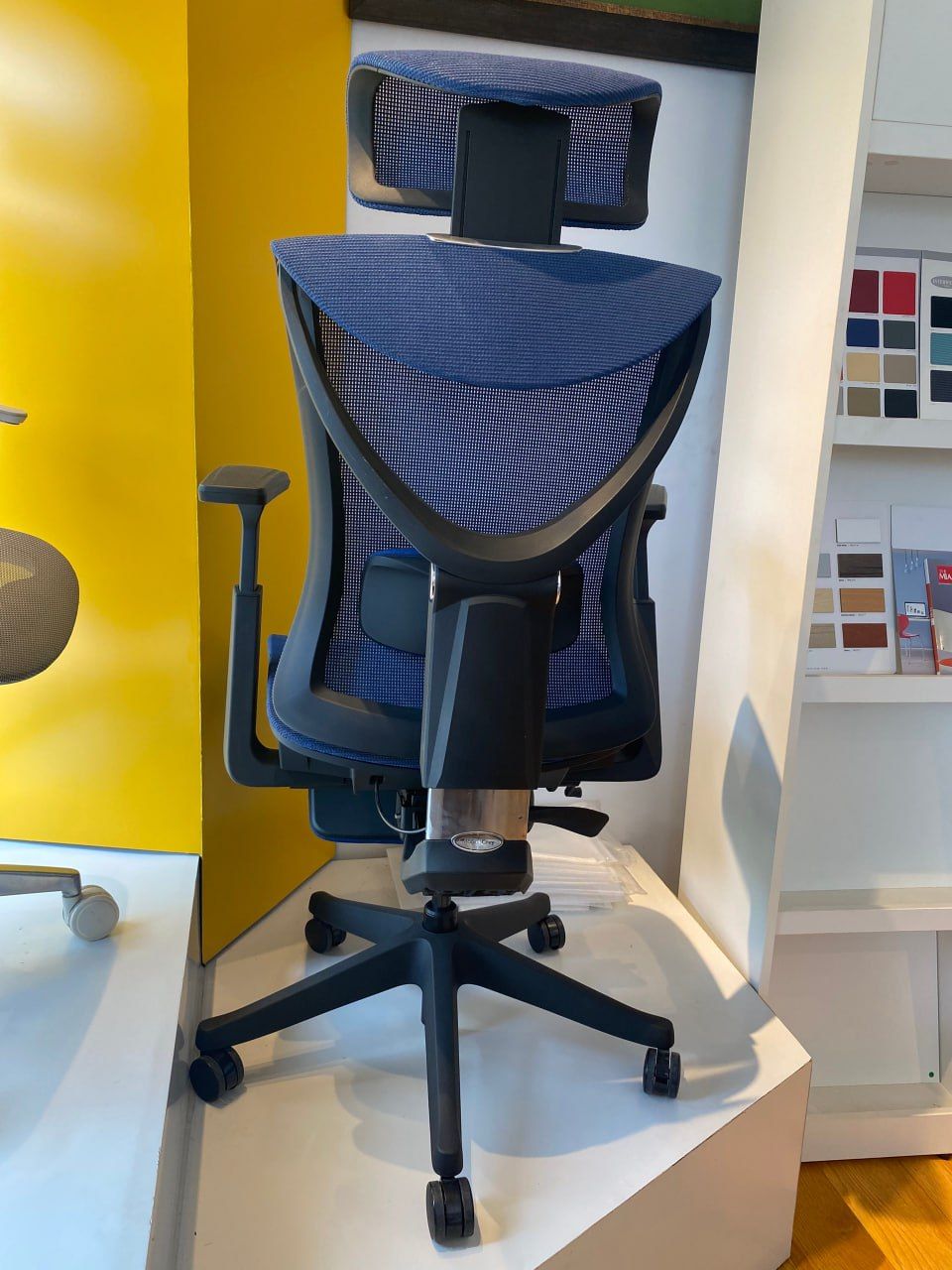  [SOLD - Hàng trưng bày thanh lý] Ghế công thái học ErgoMoon Ergonomic Chair màu Xanh 