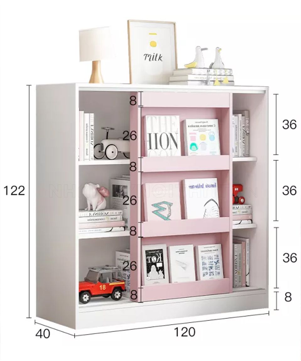 Kệ sách trẻ em KSTE1002-MA