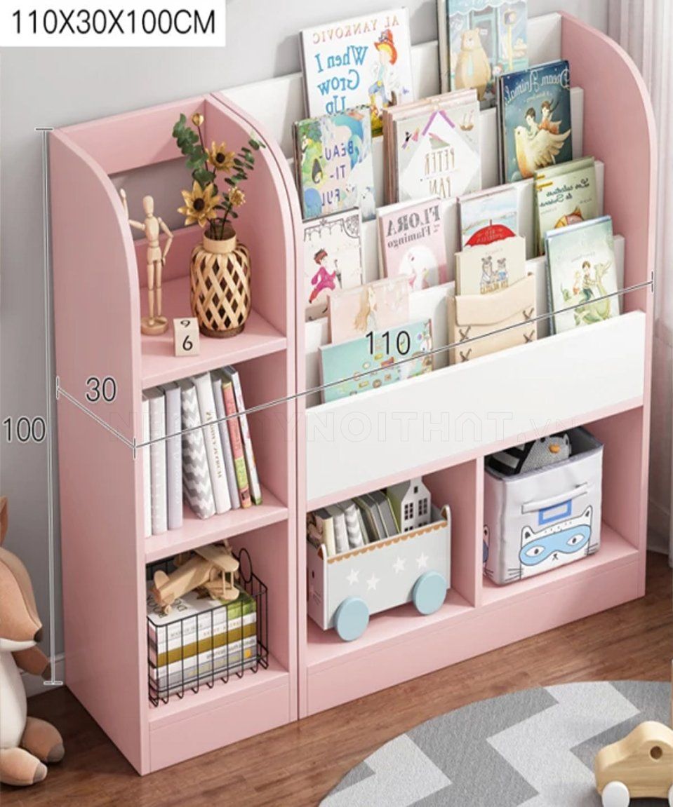Kệ sách trẻ em KSTE1003-MA