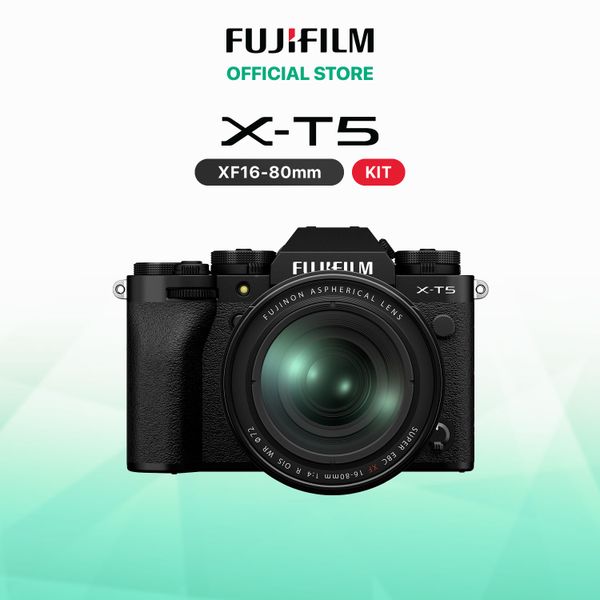 FUJIFILM X-T5 (Tặng Thẻ nhớ 128GB V60 + Pin W235)