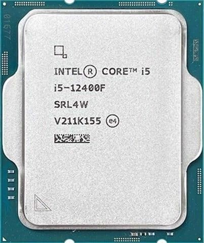 CPU Intel Core i5 12400F TRAY (Upto 4.4Ghz, 6 nhân 12 luồng, 18MB Cache, 65W) - Socket 1700
