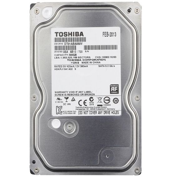 HDD TOSHIBA 500GB chính hãng VSP