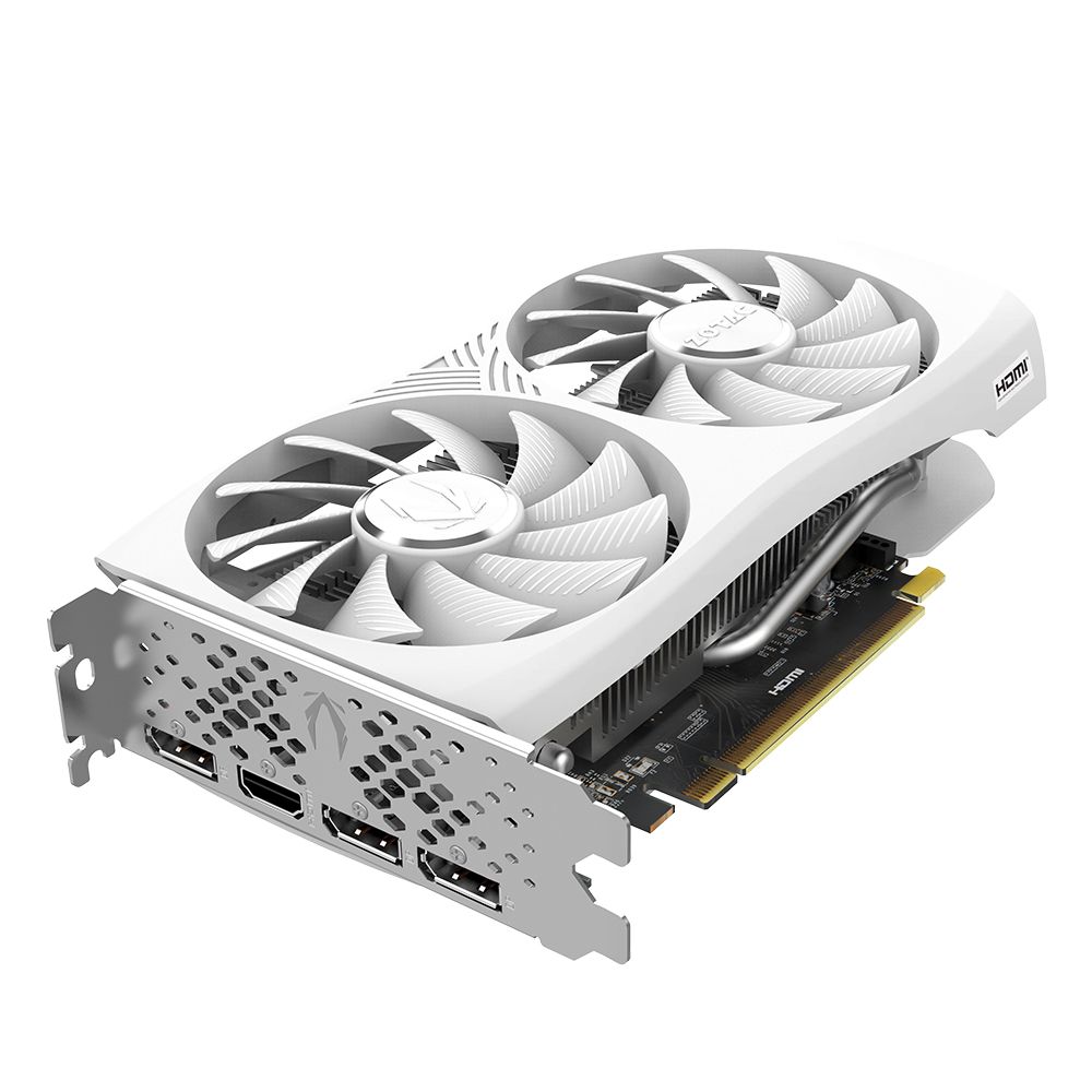 VGA ZOTAC GAMING GeForce RTX 4060 8GB Twin Edge OC White Edition (ZT-D40600Q-10M)