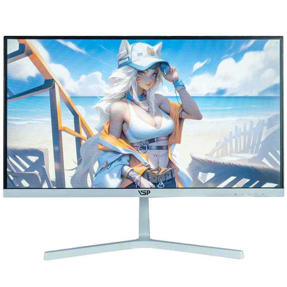 Màn Hình VSP 22inch VA 75hz Tràn Viền White ( V2204H )