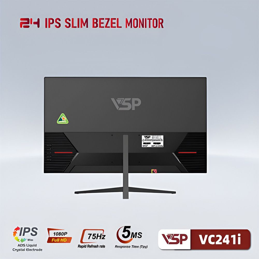 Màn hình VSP 24inch 75Hz IPS BLACK VC241i