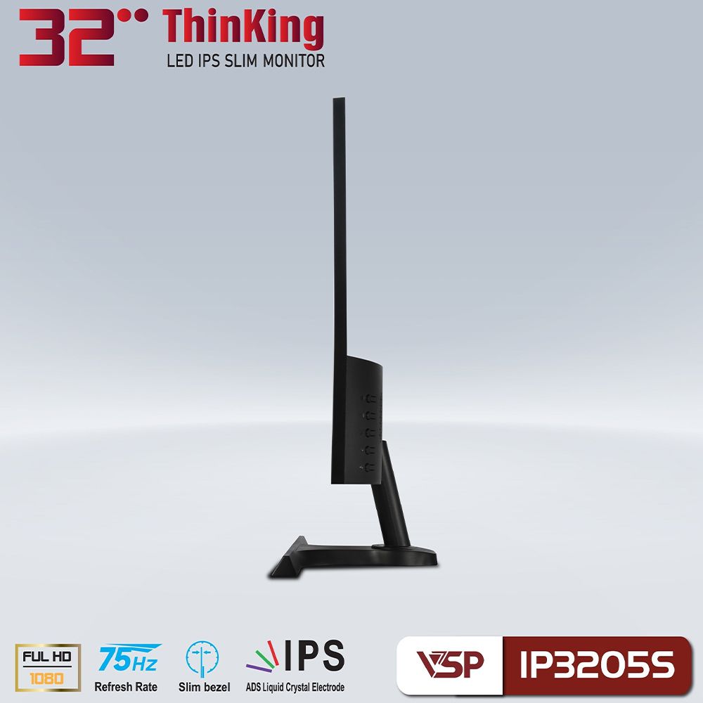 Màn hình VSP 32inch 75Hz IPS Black IP3205S