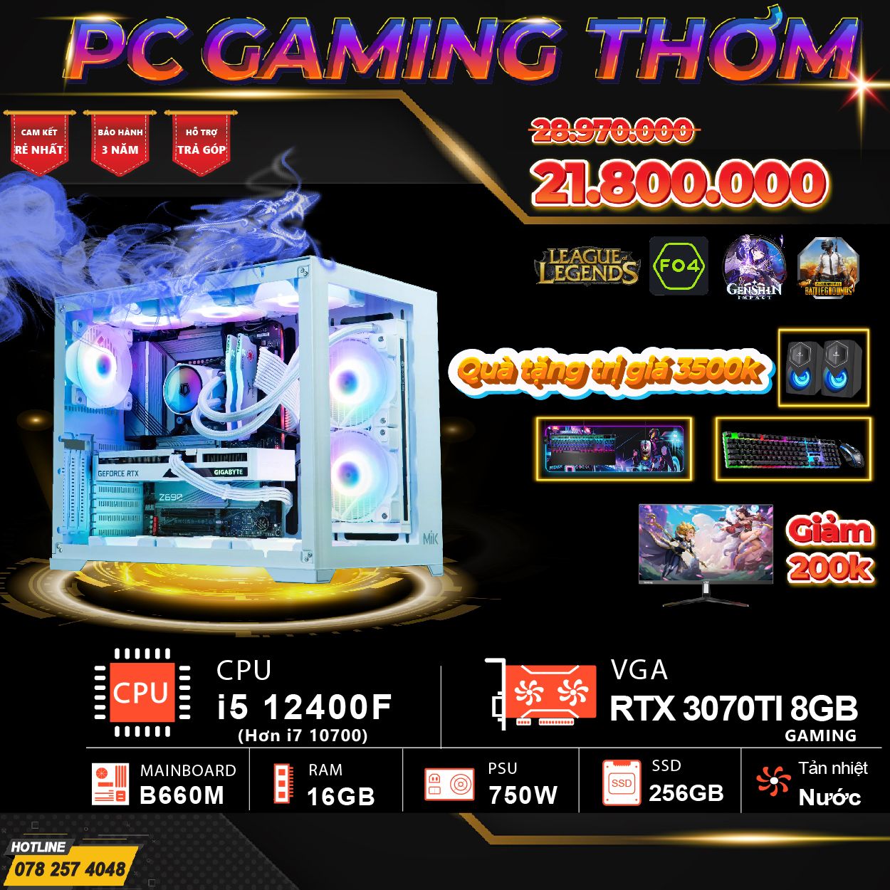  PC GAMING THƠM 