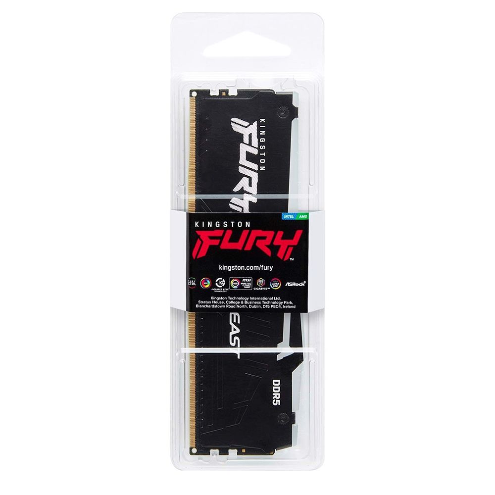 Ram 8GB/5200 Kingston Fury Beast RGB DDR5