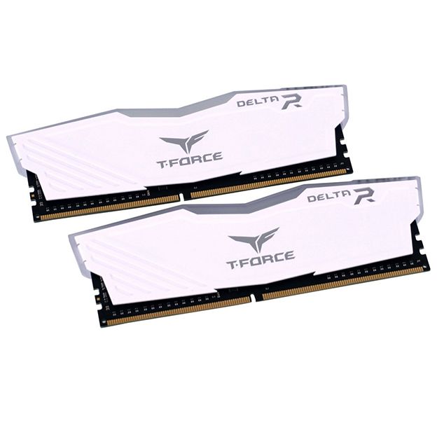 Ram DDR4 8GB 3200 T-FORCE DELTA RGB WHITE TRẮNG (TF4D48G3200HC16C01)