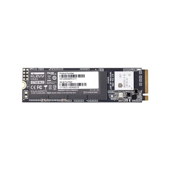 SSD 512GB KLEVV CRAS C710 NVME GEN 3x4 (2050MB/s - 1650MB/s) - (K512GM2SP0-C71)