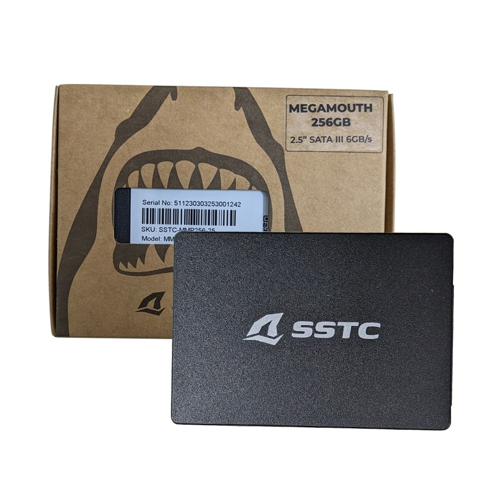  SSD 256GB SSTC Megamouth Sata3 SSTC-MM256-25 