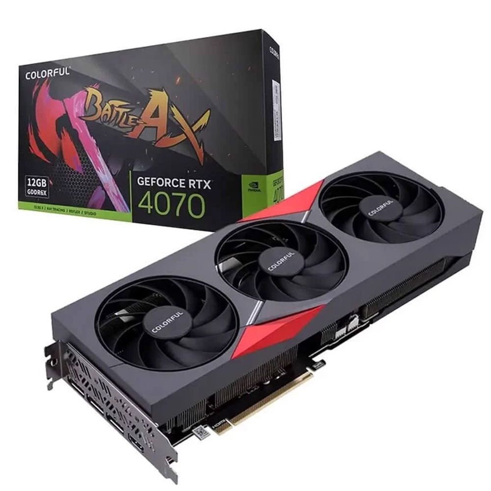  VGA Colorful GeForce RTX 4070Ti NB EX-V 12G DDR6 3 FAN 